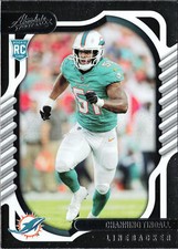 Channing Tindall 2022 Panini Absolute #152 Miami Dolphins ROOKIE FREE SHIP