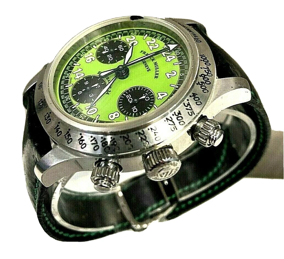 Franck Muller Endurance 24 Hr Counter Chronograph Rattrapante Wristwatch Men - Image 3 of 4