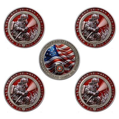911 Événement Firefighter Challenge Coin Who Never Made It