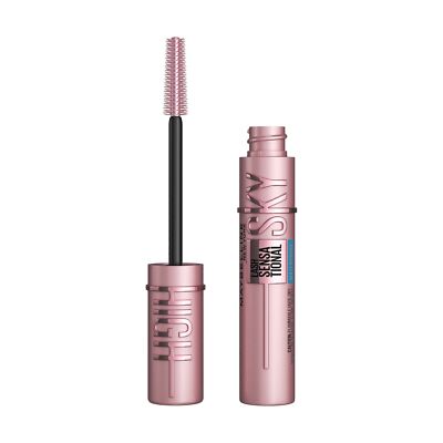 Maybelline Sky High Waterproof Very Black Mascara Makeup Volumizing 0.2 Oz 1 Pck