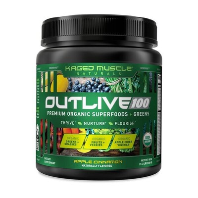 Kaged Muscle Outlive 100 - 510g | Umfassende Multivitaminmischung für Vitalität