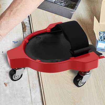 neu Woodworking Universal Wheels with Adjustable Straps Plastic Rolling Kneeling