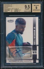 2014 Sage HIT Autograph Black Rookie #A103 Odell Beckham Jr. rc BGS 9.5