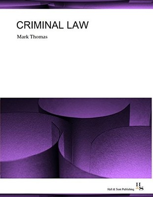 Criminal Law by Thomas, Mark Paperback / softback Book The Fast Free Shipping