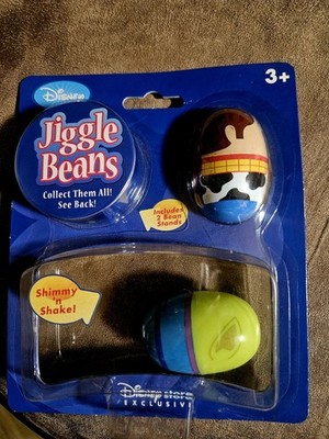 NEW DISNEY JIGGLE BEANS TOY STORY'S WOODY COLLECTIBLE EXCLUSIVE