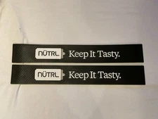*NEW* NUTRL - VODKA SELTZER - BAR or RUBBER RAIL MAT - SET OF 2
