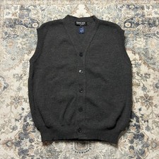 Comme Des Garcons Homme Deux Lochaven of Scotland Men's Knit Vest Medium Acrylic