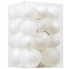 Christmas Ball Ornaments - 30pcs Shatterproof Christmas Ornaments Set Plastic...