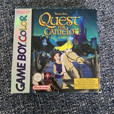 90s Retro Quest For Camelot Nintendo Game Boy Color Original Box Instructions