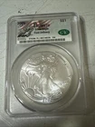 Silver Eagle 2025 CAC MS70 First Day Delivery Label signed by Ron Drzewucki