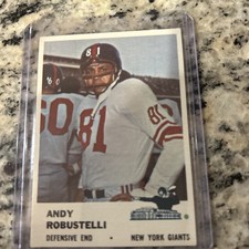 1961 Fleer - Andy Robustelli #75