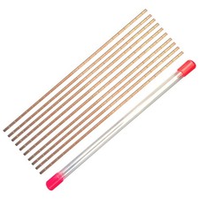 10 Sticks Brazing Rods, Phosphor Copper Solder Welding Rods No Need for Flux ...