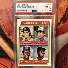 1974 Topps Set-Break #600 Rookie Infielders PSA 8 NM-MT New Case