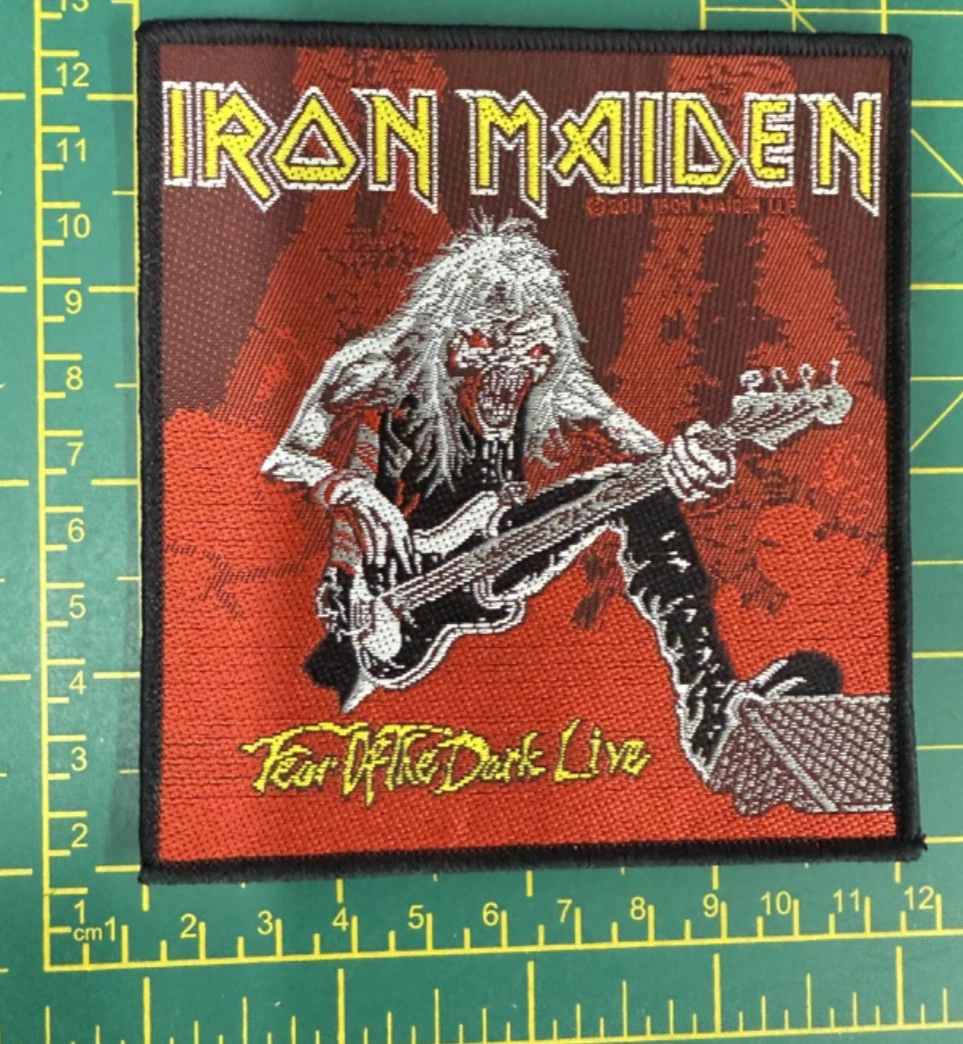 Iron Maiden Patch Fear Of The Dark Live Nr.115