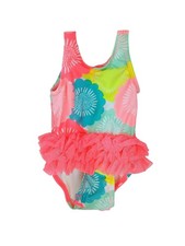 Cat  Jack Floral Print One Piece Size 3-6 Months Infant Girl Swimsuit