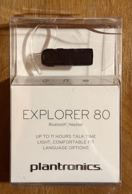 Plantronics Explorer 80 Elite 162 Bluetooth Wireless In-Ear Headset (205020-01)