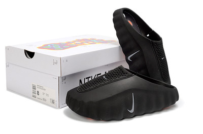 Nike Mind 001 Mule, Model HQ4307-001 Black(Runs small,Order one size up)