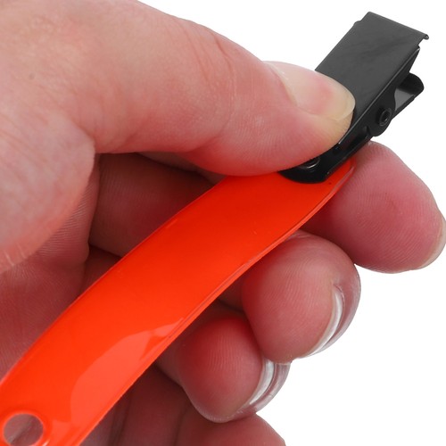 12 Pezzi Clip Nastro Fluorescente Unghie da Escursionismo Riflettenti Notturni Clip - Foto 2 di 12