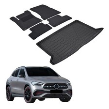 Kofferraumwanne Fußmatten Set Für Mercedes GLA H247 Ab 2020