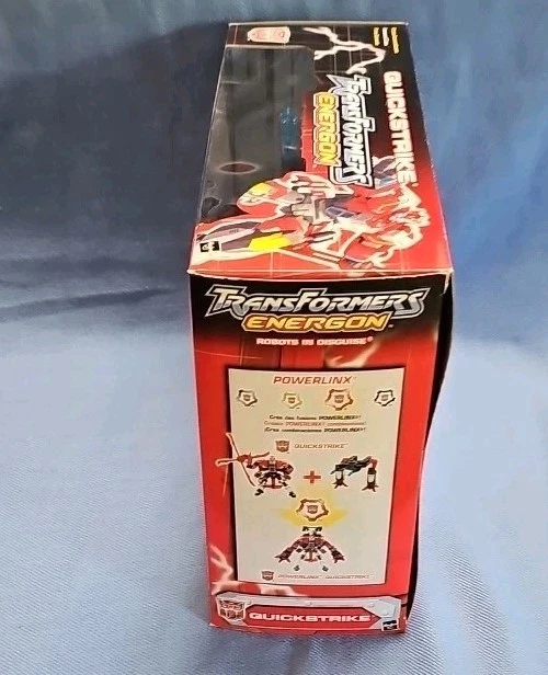 Transformers Energon Powerlinx Ultra Class Quickstrike 2004 Action Figure NEW! - Image 4 of 4