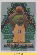 2022 Upper Deck Goodwin Champions Rainbow Green Michael Foster Jr READ 4et