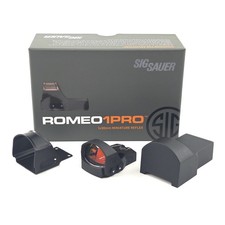 Romeo1 Pro SIG SAUER 1x30mm 3 MOA Red Dot Reflex Sight - Black SOR1P100