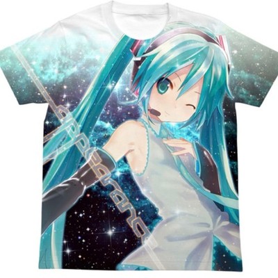 Hatsune Miku Sommer Festival Hatsune Kan Api Miku Full Graphic T-Shirt Mamama