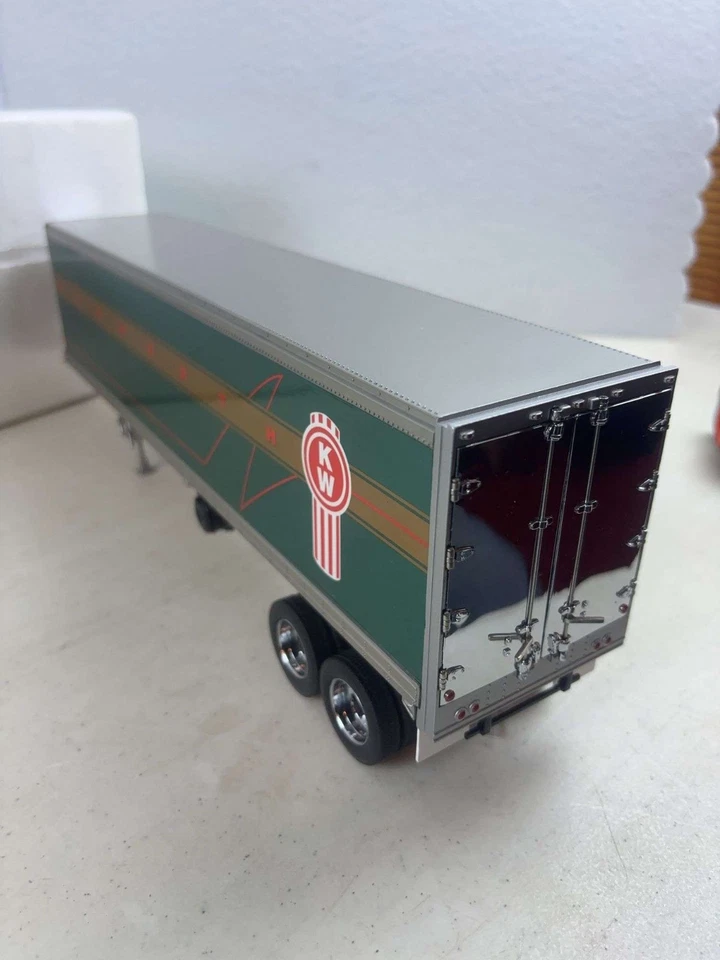 FRANKLIN НОВОМ 1:32 МАСШТАБ KENWORTH РЕФРИЖЕРАТОР ТРЕЙЛЕР С ОРИГИНАЛЬНОЙ КОРОБКОЙ - Изображение 3 из 4