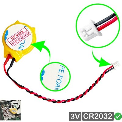 CR2032 CMOS-Batterie für DELL Vostro 15 3500 (Intel 1st Gen / DDR3 Memory Only)