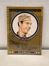 2007 Topps Distinguished Service #DS21 Joe DiMaggio New York Yankees