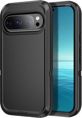 Google Pixel 10 Pro XL Case Heavy Duty Shockproof Dust/Drop Proof 3 Layers Prote