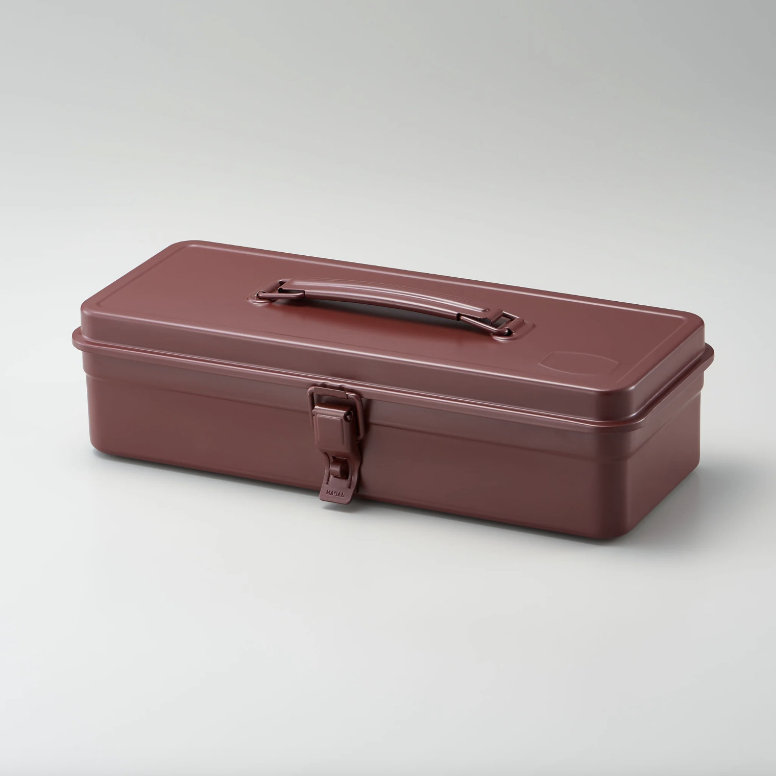 Toyo Steel T 320 Boîte à outils compacte bordeaux pour ranger vis et pinceaux