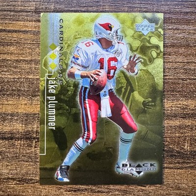 1998 Upper Deck Black Diamond Jake Plummer #1 Gold Triple #0312/1500 Cardinals