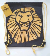 Disney The Lion King Broadway Musical Backpack Drawstring Tote Gym Bag