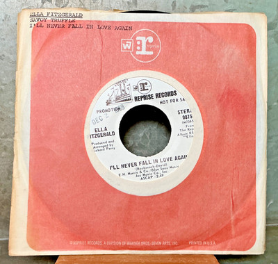 Ella Fitzgerald Savoy Truffle / I ll Never Fall In Love Again Reprise 0875 PROMO