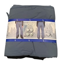 Roxy Women's Large Blue Snowboarding Ski Snow Pants Size L 12-14 Brand New T10