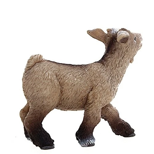 Schleich Farm World Miniatur Ziegenbaby: Brüllende Figur 13717 aus Japan - Bild 3 von 4