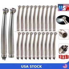 NSK Style Dental LED E-generator High Speed Handpiece Fiber Optic 2/4Holes USA