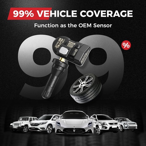 Autel TPMS MX-Sensor 315MHz 433MHz 2 in 1 Auto Tire Pressure Sensor Rubber Valve - Foto 3 di 18