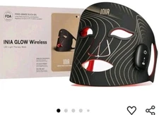 INIA GLOW Wireless Red Light Therapy Mask New Sealed Box
