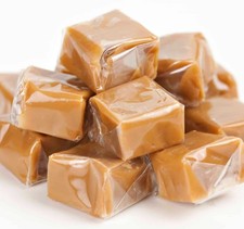 Vanilla Caramels Candy 4 LBs Wrapped Caramel Soft Candies
