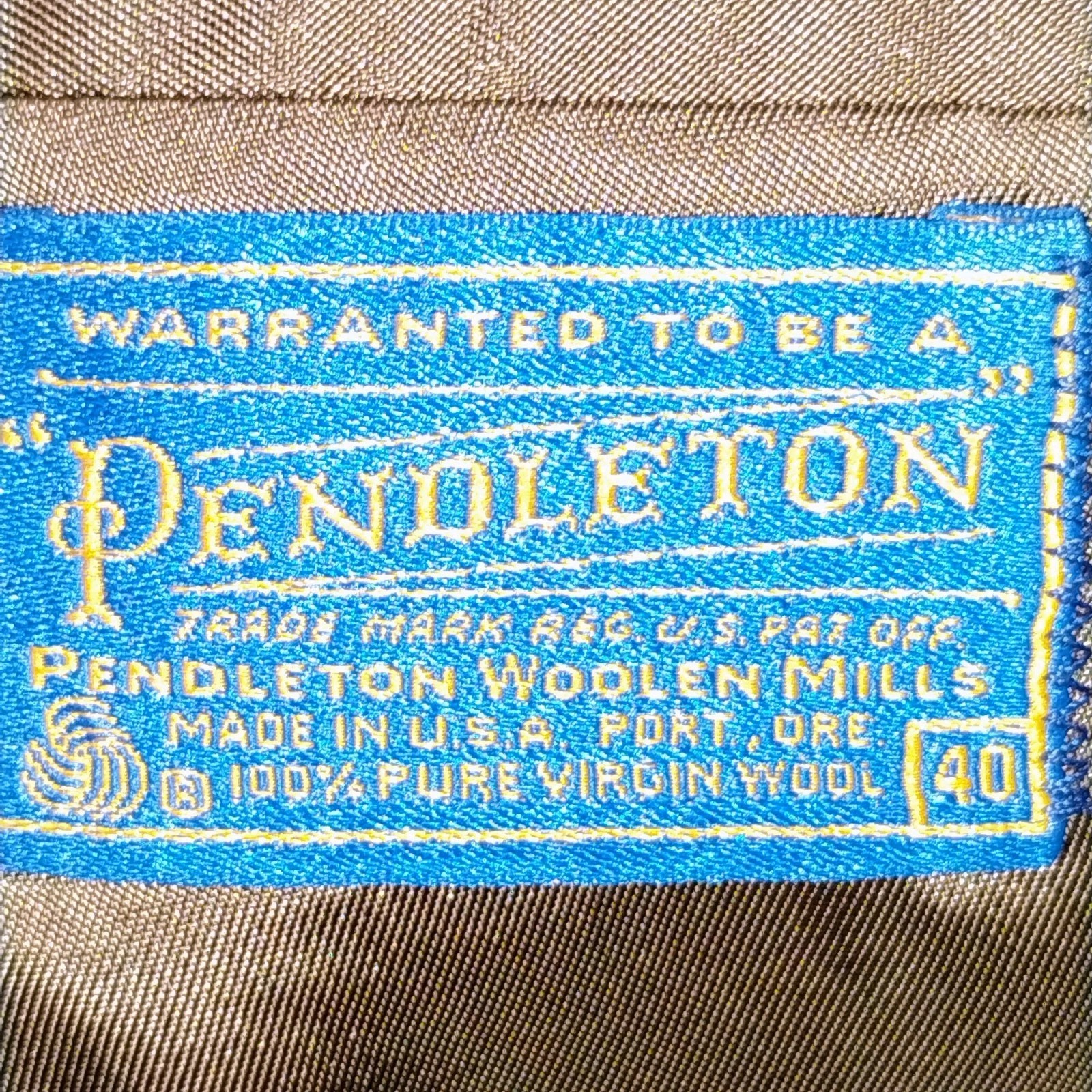 NICE PENDLETON WESTERN  VIRGIN WOOL & SUEDE BLAZE… - image 7