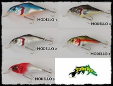 minnow testa snodata artificiale pesca black bass spigola trota spinning rapala