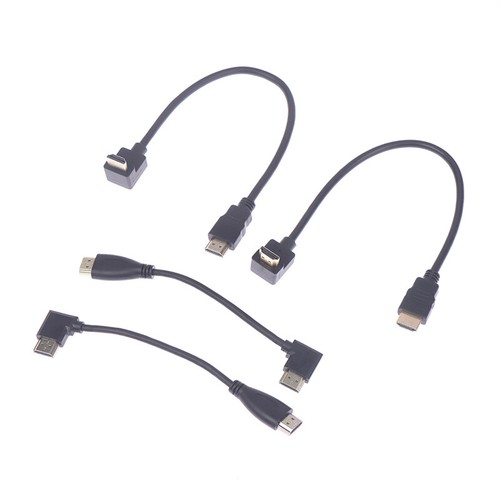 High Speed 4K HDMI 2.0 Cable 90 Degree Angled Extension Cable For PS4 TV} FT - Photo 9/17