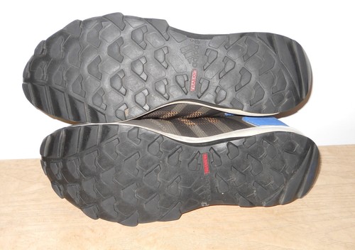 Adidas Kanadia TR7, Herren 10,5, Farbe braun mit blauem Absatz, Traxion Sohlen, B33628 - Bild 6 von 6