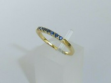 9ct Yellow Gold Total Pavé Eternity 0.02ct Diamond Ring | H.Samuel - Foto 4