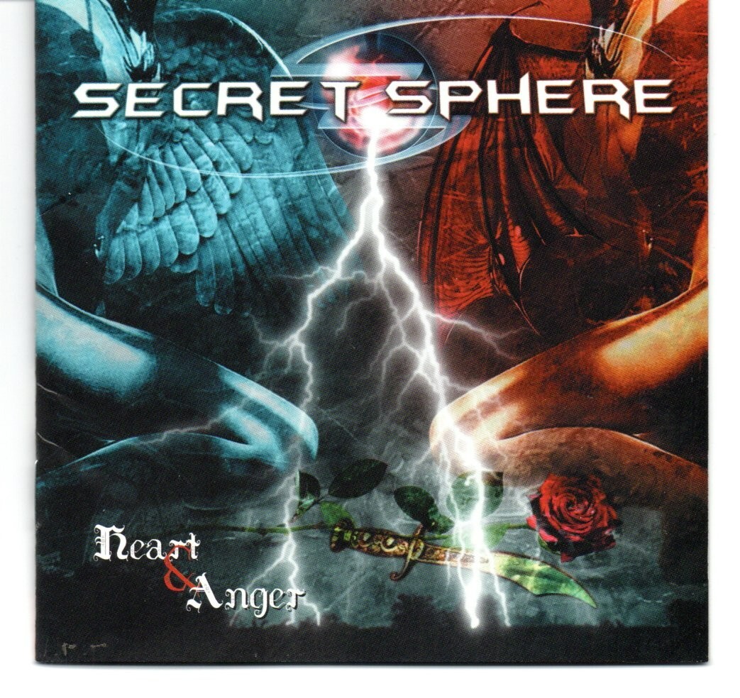SECRET SPHERE: HEART & ANGER CD JAPAN IMPORT POWER PROG METAL