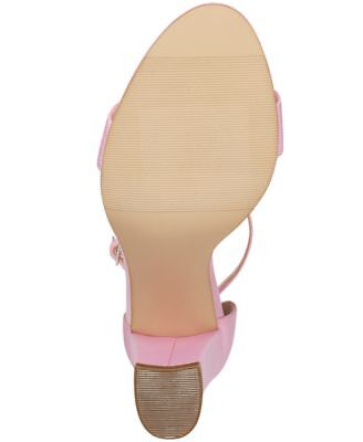 MADDEN GIRL Womens Pink Padded Bella Round Toe Block Heel Heeled Sandal 6.5 M - Picture 8 of 11