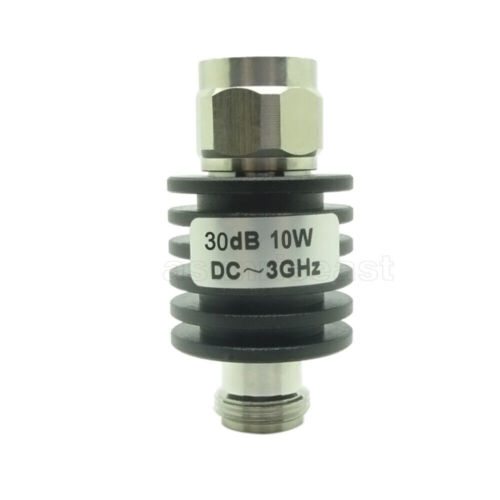 Atenuador coaxial redondo RF 5W-50W 1dB-50dB tipo N macho a hembra 3,0 GHz 50 ohmios - Imagen 23 de 50