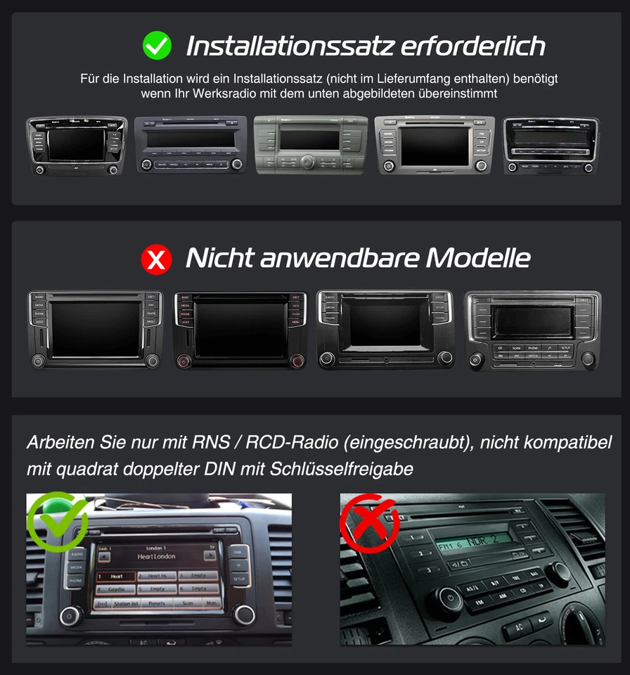 DAB Android 14 Autoradio GPS NAVI WIFI Bluetooth FM Für Skoda Fabia II 2008-2013 - Bild 3 von 4
